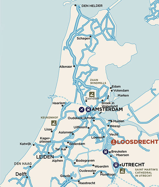 Carte Holland