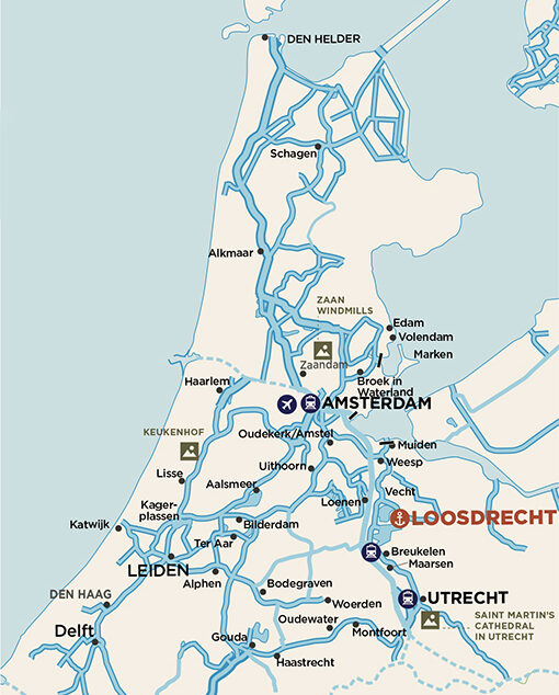 Carte Holland